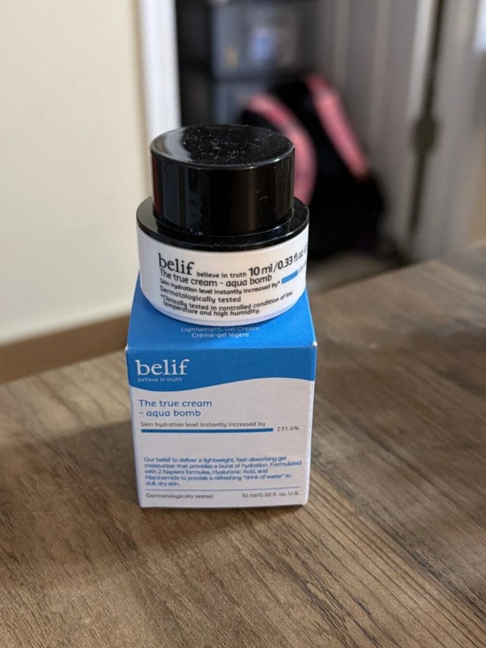 Belif The True Cream Aqua Bomb Moisturizer 0.33oz / 10mL - TRAVEL SIZE - NIB